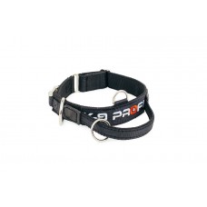 Ошейник с ручкой, 3 кольца, нейлон